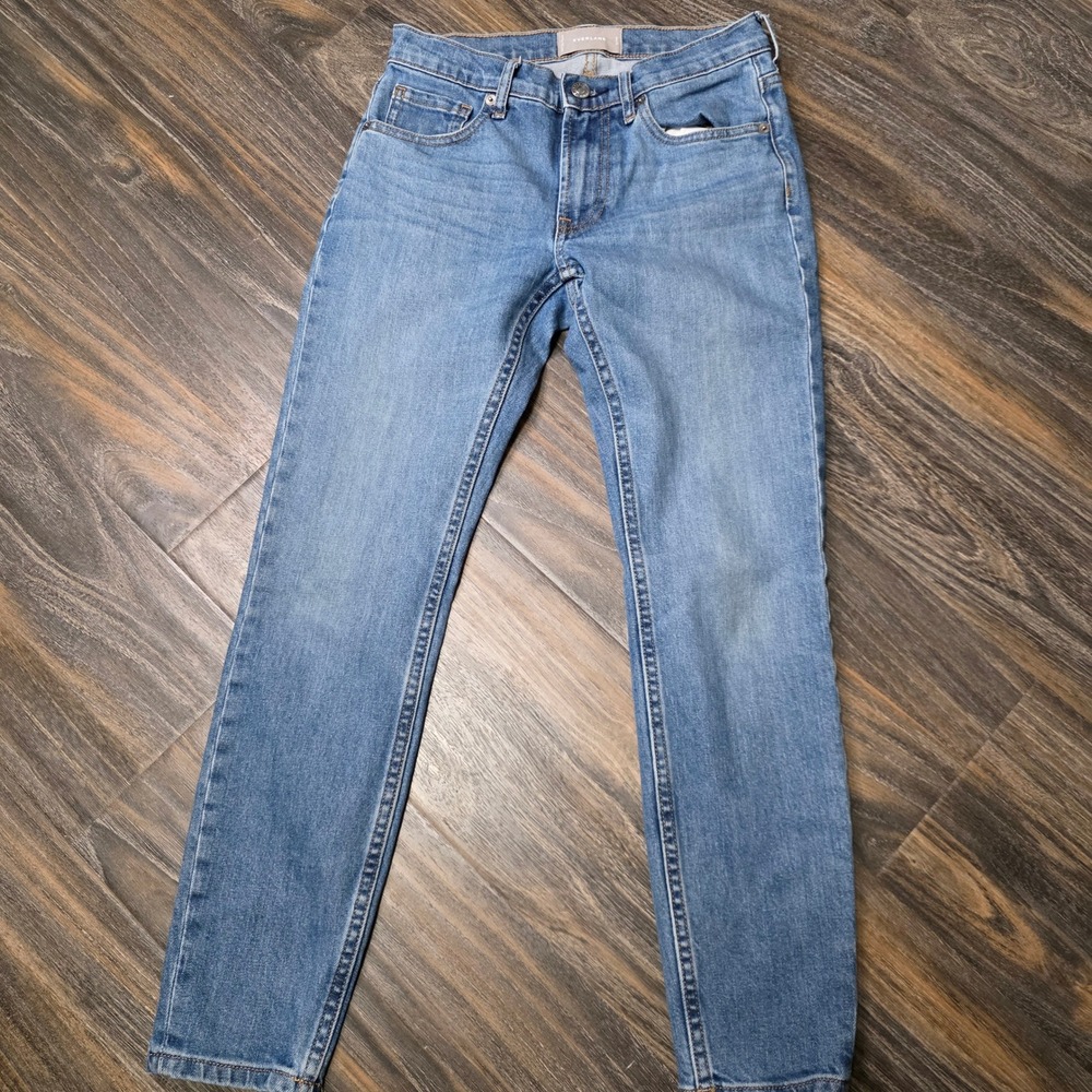 EVERLANE The Original Cheeky Jean‎ Light Wash Denim Womens Size 25